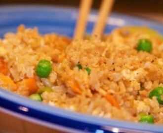 Egg Fried Rice with Ginger