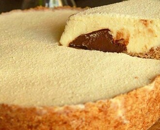 Receita de Torta de Leite Ninho com Nutella, aprenda como fazer uma torta com leite em pó e nutella, é super fácil e simples.