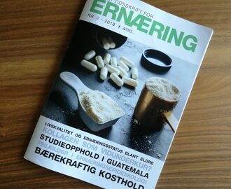 I Norsk tidsskrift for ernæring!