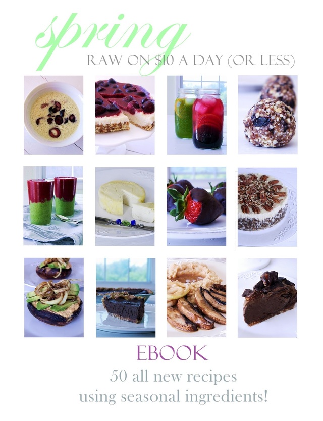 Raw Food Recipe eBook for Spring!