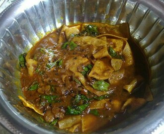 Pappadam curry(Pappad curry)