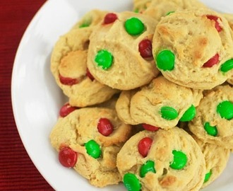 Christmas M&M Cookies {Plus 40 Other Cookie Exchange Recipes}