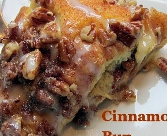 Cinnamon Bun Pie...oh so good!