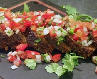 Kockens tips från Jan Lööv – Köttfärslimpa med chorizo och pico de gallo