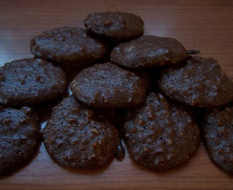 Diós-csokis keksz (gluténmentes, IR barát, cukormentes)