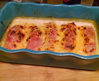 Uit de oven: witlof met ham en kaas