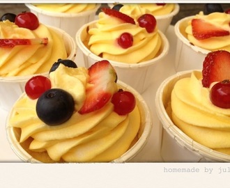 Fruchtig süße Vanille Cupcakes