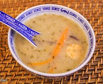 Tom Yam Goong, Soupe Thaï aux crevettes épicées et lait de coco
