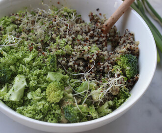 Broccoli salade met quinoa