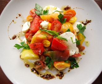 Heirloom Tomato and Mozzarella Salad