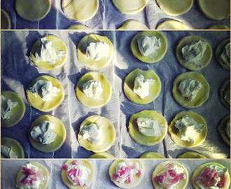 EXPRESS : Tartelettes salées St Môret & allumettes de lardons fumés