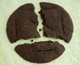 biscuit Oréo géant diététique protéiné au cacao noir (végan, complet, riche en fibres, sans oeuf ni sucre ni beurre ni lait)