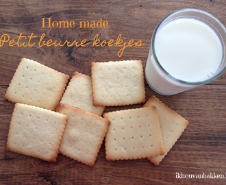 Home made Petit beurre koekjes