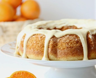 Orange Bundt Cake (Egg less)