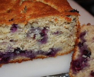 Banana & Blueberry Buttermilk Loaf Cake