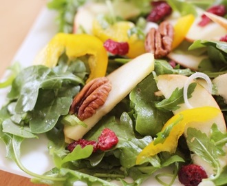 Recept: Frisse Salade met Appel en Pecannoten