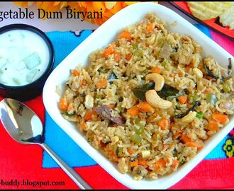 Vegetable Dum Biryani Recipe