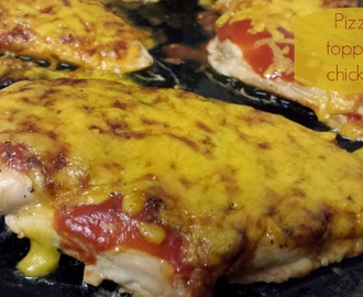 Recipe - Pizza topped chicken (#SlimmingWorld friendly)