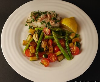 Two Steps Forward, One Back – 5:2 Diet Again – Cod with Shrimps
