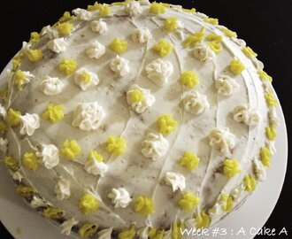 A Cake A Week #3 : Seeking the perfect recipe for an Eggless Vanilla Cake