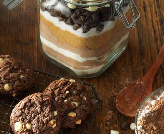 Triple Chocolate Cookie Mix Recipe