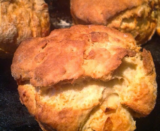 Rustic Cheese and Garlic Savoury Scones