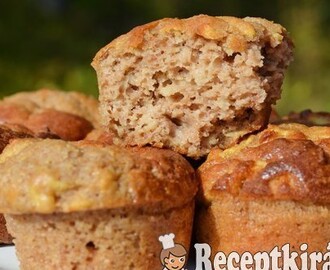 Gesztenyés almás muffin – paleo