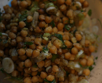 Ottolenghi’s Balilah (Palestinian chickpea salad)