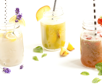 3 lekkere, huisgemaakte zomerse limonade recepten