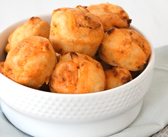 Chorizo-cheddar mini muffins