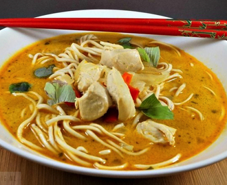 Recept: Thaise Kippensoep met Noedels