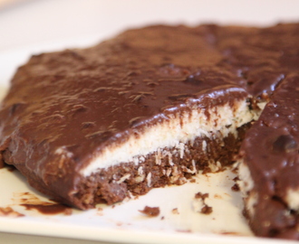 Coconut Chocolate Cake.