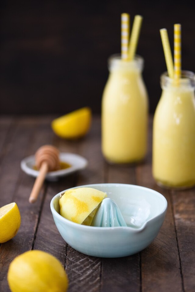 Sunshine in a Bottle Lemon Smoothie