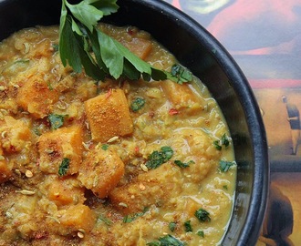 Vegan Malaysian Butternut Squash and Lentil Curry