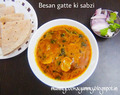 Gatte ki sabzi / Besan gatte ki sabzi / How to make Besan Gatte curry
