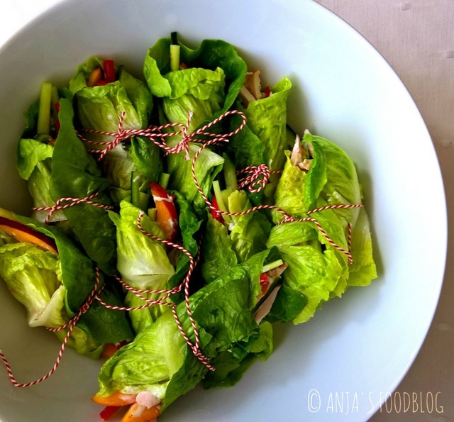 Koolhydraatarme salade-wrap
