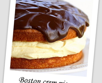 Boston cream pie