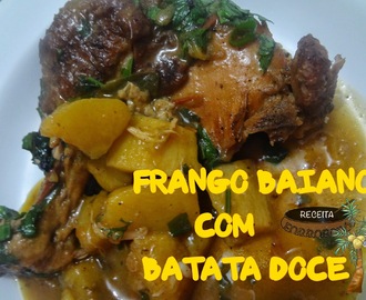 FRANGO BAIANO COM BATATA DOCE