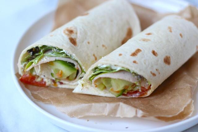 Lunch wrap tips