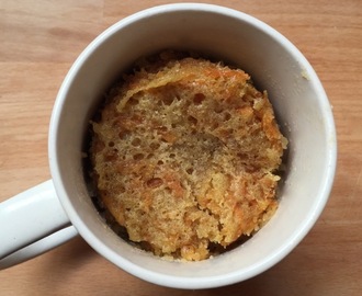 Carrot cake in a mug recipe how to