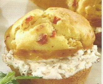 Peynirli Muffin (Peynirli Top Kek)