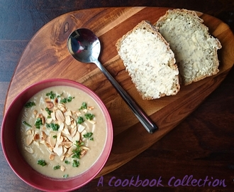 Roasted Cauliflower and Ras el Hanout Soup