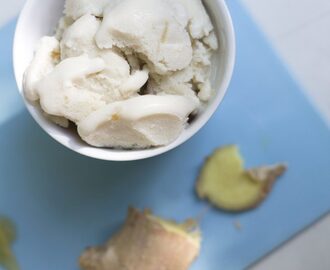 Ginger Ice-Cream – vegan recipe