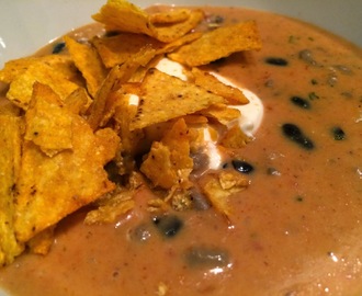 Cheesy Mexicaanse taco soep