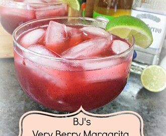 Poor Mans Knock Off For BJ's Very Berry Margarita And Juicing Tip