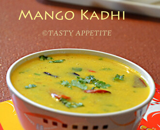 How to make Mango Kadhi / North Indian Style Recipe / Step-by-Step