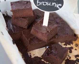Céklás-csokis brownie -  gluténmentes