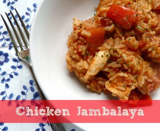 A one-pot recipe ~ chicken jambalaya