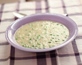 Sopa de couve-flor e ervilha / Cauliflower and pea soup