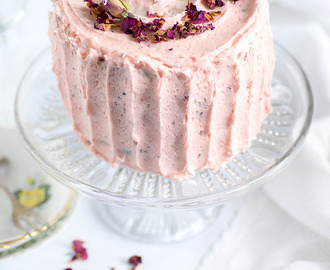 Perfectly Romantic Rose & Lemon Cake